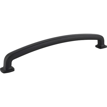 18 Center-to-Center Matte Black Belcastel 1 Appliance Handle